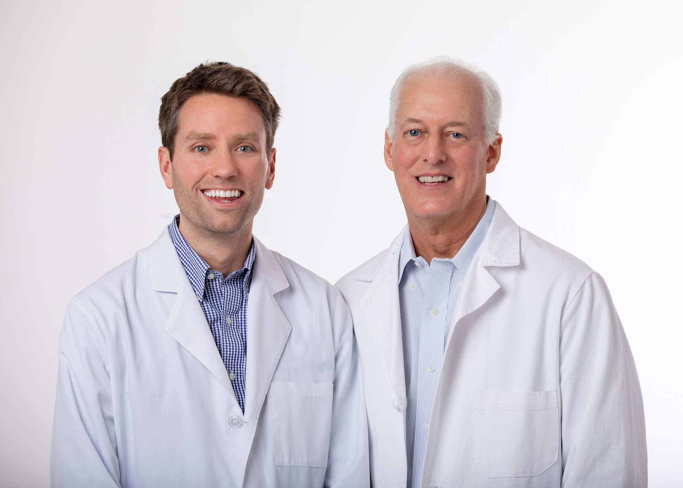 Both Doctors Smiling